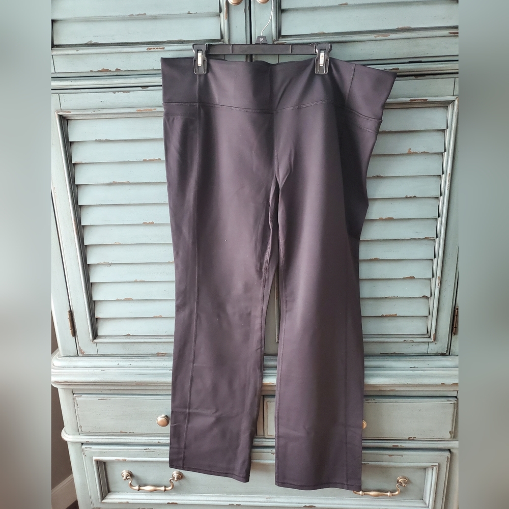 Athleta Black Flare Pants